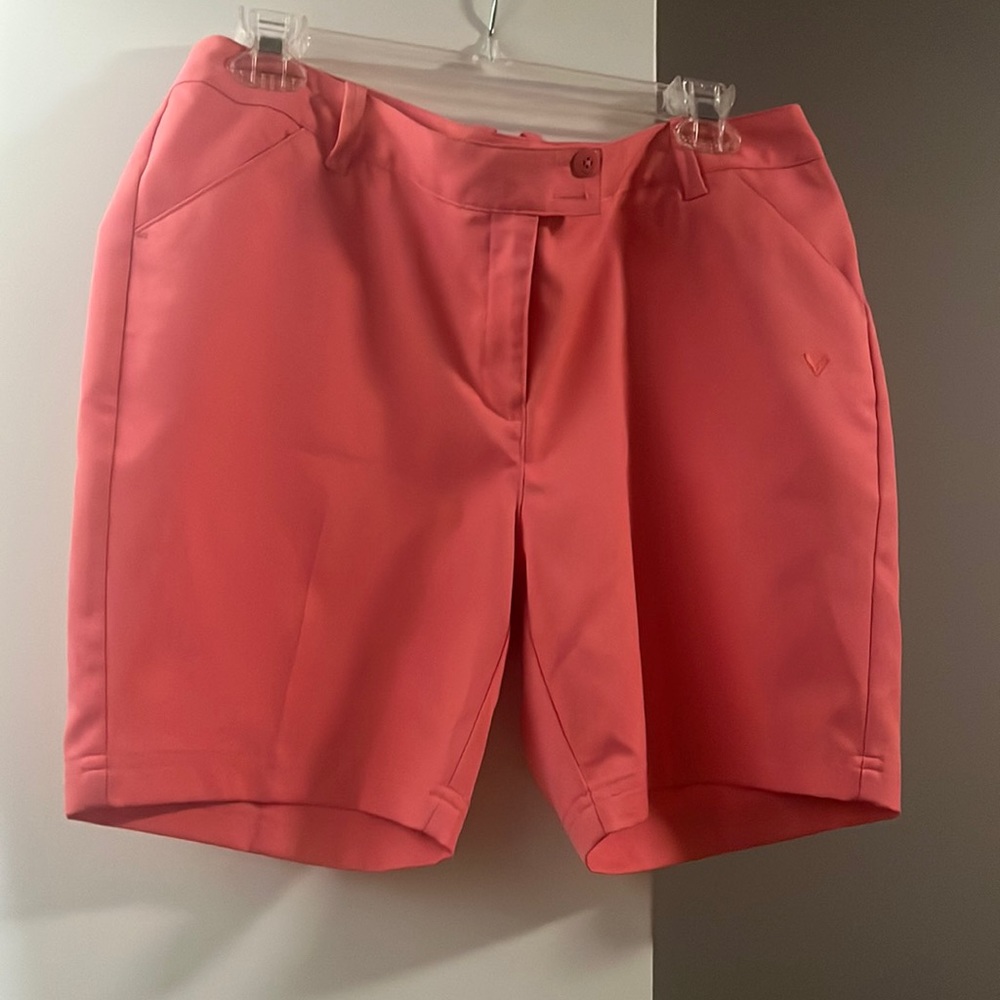 Ladies callaway golf shorts